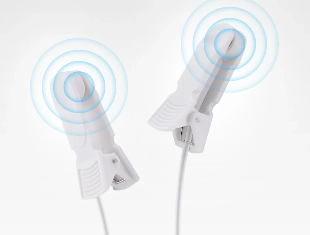 Clipes auriculares do NeuroVago